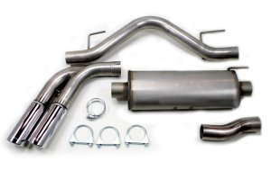Ford Raptor Performance Exhaust - Passenger Side Dual Exit - JBA - 409SS Cat Back - `10-`14