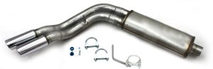Ford Raptor Performance Exhaust - Pass Side Dual Exit - JBA - 409SS Cat Back - `10-`14