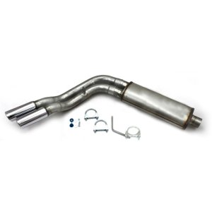 Ford Raptor Performance Exhaust - Pass Side Dual Exit - JBA - 409SS Cat Back - `10-`14