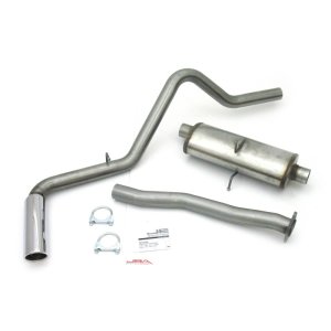 Ford Ranger Performance Exhaust - Single Rear Exit - JBA - Cat Back - `98-`11