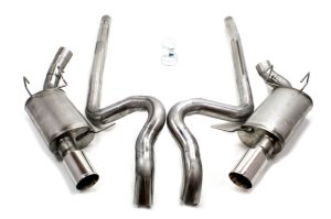 Ford Mustang Performance Exhaust - Dual Rear Exit - JBA - Cat Back - `11-`14 Ford Mustang Performance Exhaust - Dual Rear Exit - JBA - Cat Back - `11-`14