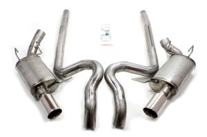 Ford Mustang Performance Exhaust - Dual Rear Exit - JBA - Cat Back - `11-`14 Ford Mustang Performance Exhaust - Dual Rear Exit - JBA - Cat Back - `11-`14