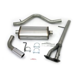 Chevrolet C/K Pickups Performance Exhaust - Pass Side Single Exit - JBA - Cat Back - `96-`00 Chevrolet C/K Pickups Performance Exhaust - Pass Side Single Exit - JBA - Cat Back - `96-`00