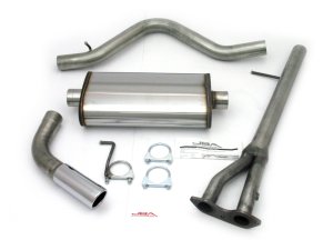 Chevrolet C/K Pickups Performance Exhaust - Pass Side Single Exit - JBA - Cat Back - `96-`00 Chevrolet C/K Pickups Performance Exhaust - Pass Side Single Exit - JBA - Cat Back - `96-`00