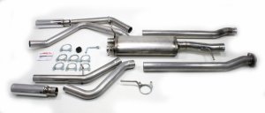 GMC Sierra Performance Exhaust - Dual Rear Exit - JBA - Cat Back - `05-`17