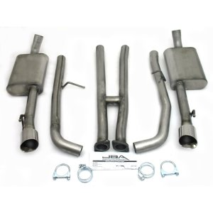 Pontiac GTO Performance Exhaust - Rear - JBA - Cat Back, Dual Rear Exit - `05-`06