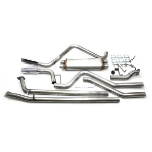 Toyota Tundra Performance Exhaust - Passenger Side Dual Exit - JBA - Cat Back 409SS - `07-`20