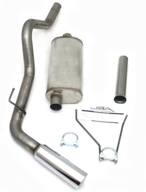 Toyota Tundra Performance Exhaust - Pass Side Single Exit - JBA - Cat Back - `00-`06