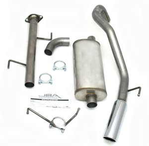 Toyota FJ Cruiser Performance Exhaust - Single Rear Exit - JBA - Cat Back - `07-`14
