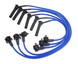 Ford Explorer Ignition Wires - JBA - PowerCables - Blue - `97-`01 Ford Explorer Ignition Wires - JBA - PowerCables - Blue - `97-`01