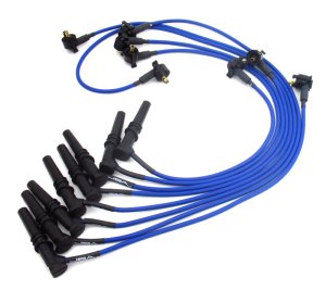 Ford F-150 Ignition Wires - JBA - JBA PowerCables - Blue - `97-`01