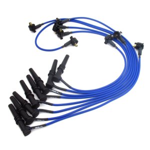 Ford F-150 Ignition Wires - JBA - JBA PowerCables - Blue - `97-`01