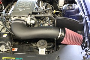 Ford Mustang Performance Air Intake - JLT - Series 3 - Black Textured - 2010