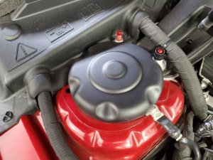 Ford Mustang Strut Covers (2) - JLT - Textured - Black - `15-`20 Ford Mustang Strut Covers (2) - JLT - Textured - Black - `15-`20