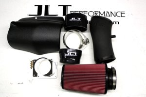 Ford Mustang Performance Air Intake - JLT - Ram Air Intake Kit w/Red Filter - Black - 2001
