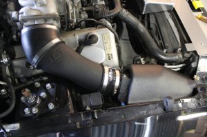 Ford Mustang Performance Air Intake - JLT - Ram Air Intake Kit with Red Filter - Black - `99-`01