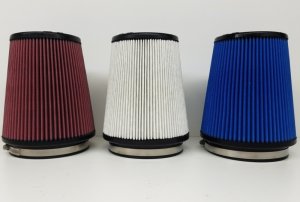 Ford Mustang Air Filter - JLT - Factory Replacement Oiled - Red - `10-`14