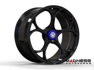 Volkswagen Golf Custom Wheels - set of 4 - KuhlFX - Forged - Project GT1 - 19" - Gloss Black
