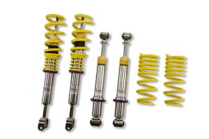Audi S4 Coilover Suspension Kit - KW - V2 INOX-LINE, Twin Valve Rebound - Adjustable - `95-`01