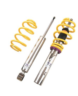 Volkswagen Golf Rabbit Coilover Suspension Kit - KW - V2 INOX-LINE with TVR-A (Twin Valve Rebound - Adjustable) technology - `06-`09