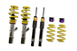 Volkswagen Golf VI Coilover Suspension Kit - KW - V2 INOX-LINE with TVR-A Adjustable Rebound Damping - `12-`13