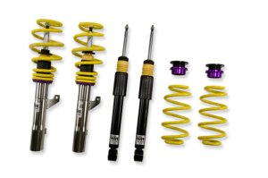Volkswagen Jetta V Coilover Suspension Kit - KW - V2 INOX-LINE with TVR-A Adjustable Rebound Damping - `05-`10