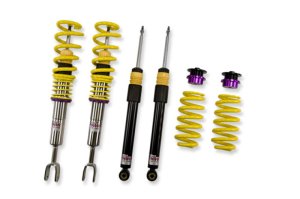 Audi A4 Coilover Suspension Kit - KW - KW V2 INOX-LINE, TVR-A Adjustable, Stainless Steel - `02-`07