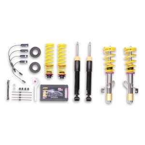 BMW 4 Series Coilover Suspension Kit - KW - V2 INOX-LINE, TVR-A (Twin Valve Rebound - Adjustable) - `14-`20
