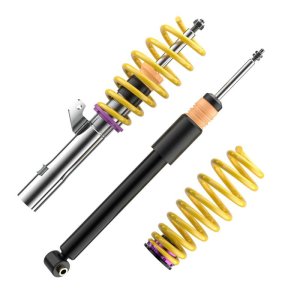 Volvo S60 Coilover Suspension Kit - KW - V2 INOX-LINE, Adjustable Rebound Damping - `00-`09