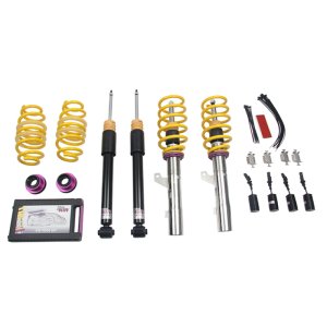 Volkswagen Golf GTI Coilover Suspension Kit - KW - V2 INOX-LINE with TVR-A Technology - `15-`21
