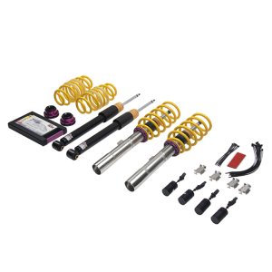 Volkswagen Golf R VII Coilover Suspension Kit - KW - V2 INOX-LINE with TVR-A Technology - `15-`21