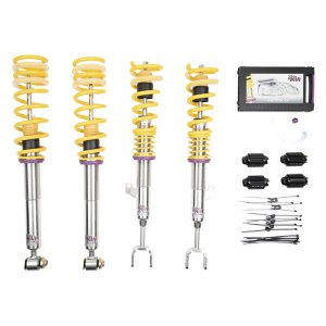 BMW 5 Series Coilover Suspension Kit - KW - V2 Comfort with Adjustable Rebound Damping - `17-`27