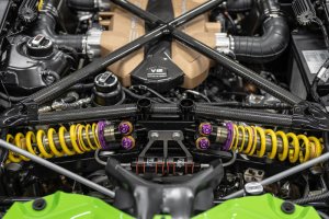 Lamborghini Aventador SVJ Coilover Suspension Kit - KW - V5 with KW Solid Piston Technology - `19-`21