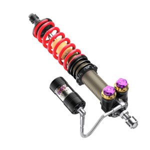 Porsche Carrera GT Coilover Suspension Kit - KW - V5 Special Edition - Red & Blue Springs - `04-`05