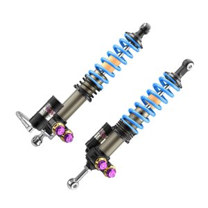 Porsche Carrera GT Coilover Suspension Kit - KW - V5 Special Edition - Red & Blue Springs - `04-`05