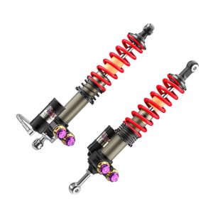 Porsche Carrera GT Coilover Suspension Kit - KW - V5 Special Edition - Red & Blue Springs - `04-`05