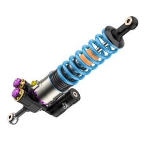 Porsche Carrera GT Suspension Lift Kit - KW - HLS4 V5 Coilover Kit - Red & Blue - `04-`05