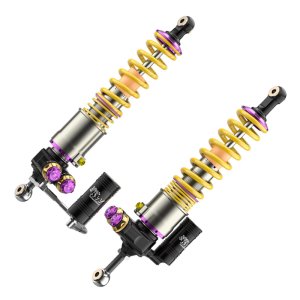 Porsche Carrera GT Suspension Lift Kit - Front + Rear - KW - V5 Coilover + HLS4 - `04-`05