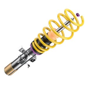 BMW 5 Series Coilover Suspension Kit - Front + Rear - KW - V3 Leveling, Independent Rebound & Compression (for Electronic Dampers) - `17-`27