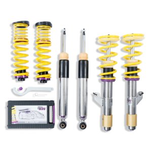 BMW 4 Series Coilover Suspension Kit - KW - V3, Adjustable, Independent Compression and Rebound Technology - `14-`20