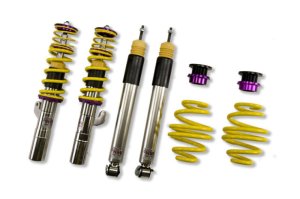 BMW 3 Series Coilover Suspension Kit - KW - V3, Adjustable, Twin Valve Rebound/Compression, Inox-Line Stainless Steel - `99-`06