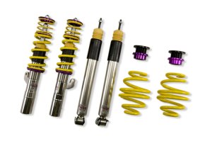BMW 3 Series Coilover Suspension Kit - KW - V3, Adjustable, Twin Valve Rebound/Compression, Inox-Line Stainless Steel - `99-`06