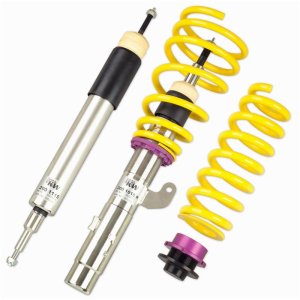 BMW 1 series Coilover Suspension Kit - KW - V3, Adjustable, Rebound Adjustable, Compression Adjustable - `08-`13