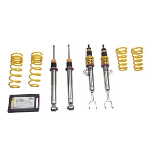 BMW M6 Coilover Suspension Kit - KW - V3, Adjustable Rebound and Compression Damping, Inox-Line Stainless Steel - `13-`19