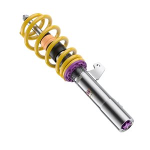 Ford Fiesta Coilover Suspension Kit - KW - V3, Adjustable Rebound and Compression - `14-`19