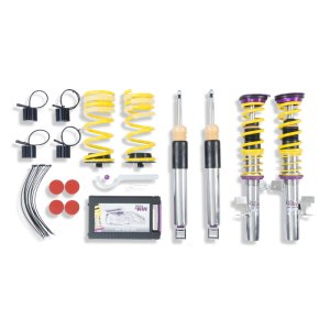 Ford Focus Coilover Suspension Kit - KW - V3, Adjustable, Inox-Line - `16-`18 Ford Focus Coilover Suspension Kit - KW - V3, Adjustable, Inox-Line - `16-`18