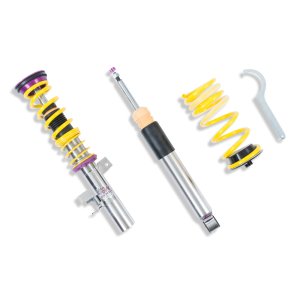 Ford Focus Coilover Suspension Kit - KW - V3, Adjustable, Inox-Line - `16-`18 Ford Focus Coilover Suspension Kit - KW - V3, Adjustable, Inox-Line - `16-`18