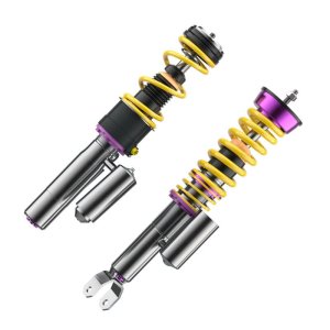 Porsche 911 Turbo Suspension Lift Kit - Front - KW - V3 Coilovers + HLS2 Hydraulic Lift System - `07-`13