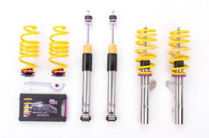 Volkswagen Golf VII Coilover Suspension Kit - KW - KW V3 with TVR-A and TVC-A Technology - `15-`21