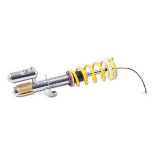 BMW M3 Coilover Suspension Kit - Front + Rear - KW - DDC Plug & Play (Electronic Damping Control, INOX-LINE, Height Adjustable) - `15-`18